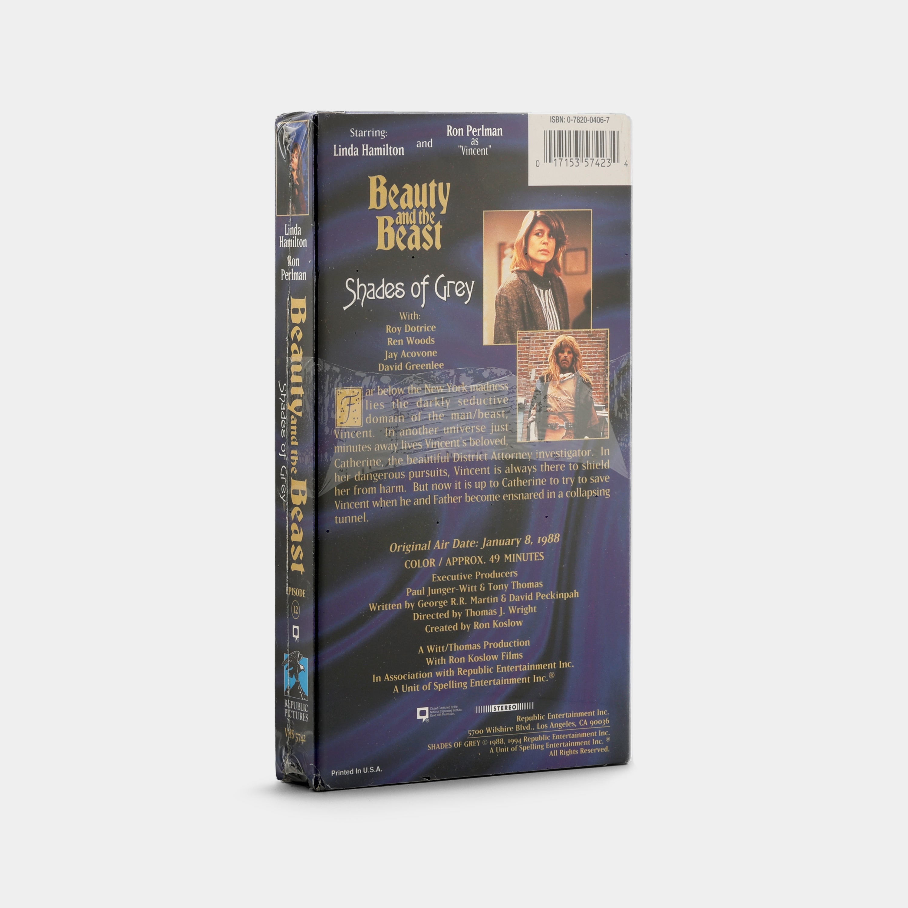 Beauty and the Beast: Shades of Grey (Sealed) VHS Tape